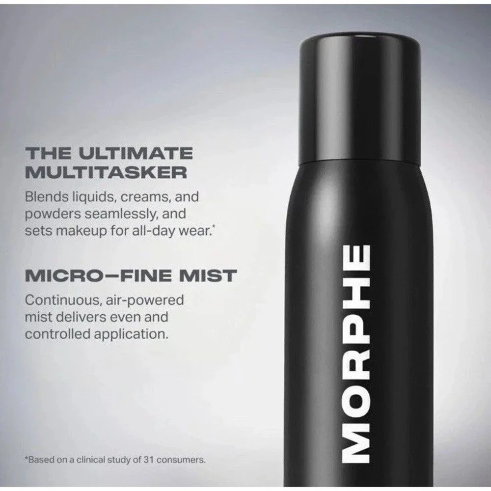 Morphe Mini Continuous Setting Mist - Micro-Fine Makeup Setting Spray